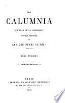 La calúmnia, páginas de la desgrácia