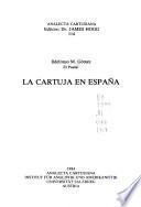 La cartuja en España
