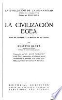La civilización egea