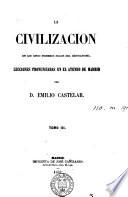 La civilización en los cinco primeros siglos del cristianismo, lecciones