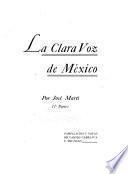 La clara voz de México