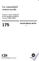 Libro La comunidad enmascarada