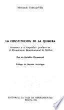 La constitución de la quimera