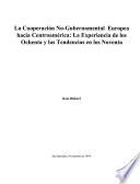 La cooperación no-gubernamental europea hacia Centroamérica