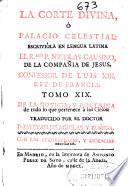 La Corte Divina, ó Palacio celestial