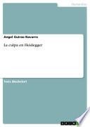 La culpa en Heidegger