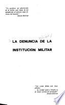 La denuncia militar