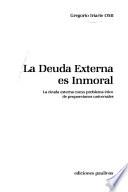 La deuda externa es inmoral