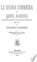 La Divina commedia di Dante Alighieri