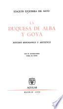 La duquesa de Alba y Goya