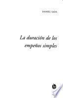 La duración de los empeños simples