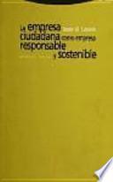 La empresa ciudadana como empresa responsable y sostenible