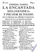 La encantada Melisendra, y Piscator de Toledo