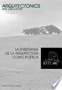 La enseñanza de la arquitectura como poética