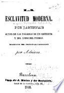 La esclavitud moderna