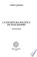 La escritura política de José Hierro