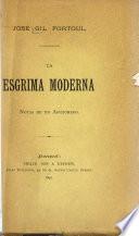 La esgrima moderna
