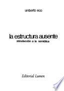 La estructura ausente