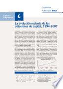 La evolución reciente de las dotaciones de capital, 1994-2007