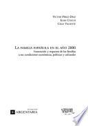 La familia española en el año 2000