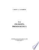 La Filosofia Presocratica