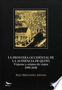 La frontera occidental de la Audiencia de Quito