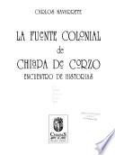 La fuente colonial de Chiapa de Corzo