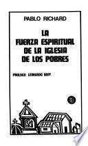 La fuerza espiritual de la iglesia de los pobres