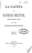 La Gaceta de sanidad militar