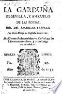 La Garduna de Sevilla y Anzuelo de las Bolsas
