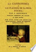 La Gastronomia O Los Placeres de la Mesa