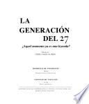 La Generación del 27