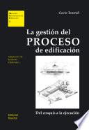 La gestión del proceso de edificación