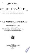 La gran conquista de Ultramar