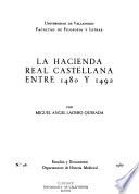 La hacienda real castellana entre 1480 y 1492