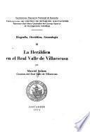 La heráldica en el Real Valle de Villaescusa
