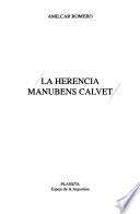 La herencia Manubens Calvet