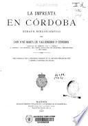 La imprenta en Córdoba