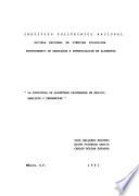 La industria de alimetnos [i.e. alimentos] procesados en México, análisis y tendencias