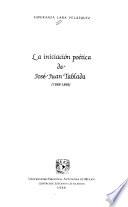 La iniciación poética de José Juan Tablada (1888-1899)