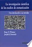 Libro La investigación científica de los medios de comunicación