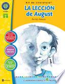 La Lección de August - Kit de Literatura Gr. 5-6