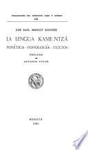 La lengua kame.ntzá