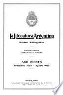La Literatura argentina