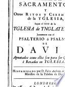 La liturgia ynglesa, o El libro de oracion commun, hispanizado por F.A. de Alvarado