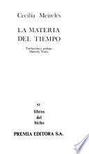 La materia del tiempo