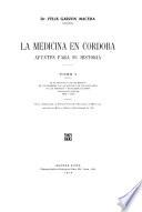 La medicina en Cordoba