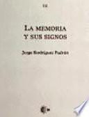 La memoria y sus signos