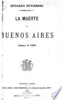 La muerte de Buenos Aires
