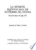 La muerte equivocada de Gutierre de Cetina